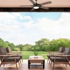 Blakeridge 60 in. White Color Changing Integrated LED Bronze Indoor/Outdoor Ceiling Fan with Light Kit and Remote by Home Decorators Collection -Outlet Home Decorators Collection Store bronze home decorators collection ceiling fans with lights 59260 31 1000