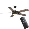 Blakeridge 60 in. White Color Changing Integrated LED Bronze Indoor/Outdoor Ceiling Fan with Light Kit and Remote by Home Decorators Collection -Outlet Home Decorators Collection Store bronze home decorators collection ceiling fans with lights 59260 64 1000
