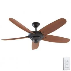 Altura 60 in. Indoor/Outdoor Oil-Rubbed Bronze Ceiling Fan with Downrod and Reversible Motor; Light Kit Adaptable by Home Decorators Collection