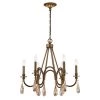6-Light Bronze Chandelier with Oversized Crystal Drops by Home Decorators Collection -Outlet Home Decorators Collection Store bronze home decorators collection chandeliers 25659 hbu 64 1000