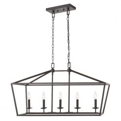 Weyburn 5-Light 36 in. Bronze Caged Farmhouse Linear Island Hanging Chandelier for Kitchen by Home Decorators Collection 18 Weyburn 5-Light 36 in. Bronze Caged Farmhouse Linear Island Hanging Chandelier for Kitchen by Home Decorators Collection -Outlet Home Decorators Collection Store bronze home decorators collection chandeliers 5 76201 c3 1000