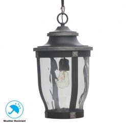 McCarthy 1-Light Bronze Outdoor Chain Hung Lantern by Home Decorators Collection -Outlet Home Decorators Collection Store bronze home decorators collection outdoor pendant lights 23447 c3 1000