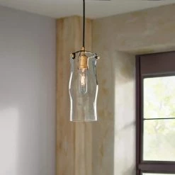1-Light Bronze with Natural Brushed Brass Mini Pendant by Home Decorators Collection -Outlet Home Decorators Collection Store bronze with natural brushed brass home decorators collection pendant lights 27196 40 1000