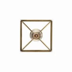 Weyburn 1-Light Caged Brushed Brass Farmhouse Hanging Mini Kitchen Pendant Light by Home Decorators Collection -Outlet Home Decorators Collection Store brushed brass home decorators collection pendant lights 16201 bb 1f 1000