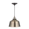 Vintage Chic 1-Light Brushed Brass Pendant with Brushed Brass Lamp Socket by Home Decorators Collection -Outlet Home Decorators Collection Store brushed brass home decorators collection pendant lights pkw 7612 8303 f 64 1000