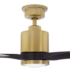 Triplex 60 in. LED Brushed Bronze Ceiling Fan with Light by Home Decorators Collection -Outlet Home Decorators Collection Store brushed bronze home decorators collection ceiling fans with lights yg749 brb 1f 1000