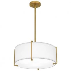 Brookley 4-Light Brushed Gold Pendant with White Fabric Shade by Home Decorators Collection 11 Brookley 4-Light Brushed Gold Pendant with White Fabric Shade by Home Decorators Collection -Outlet Home Decorators Collection Store brushed gold home decorators collection chandeliers hd19546p 1f 1000