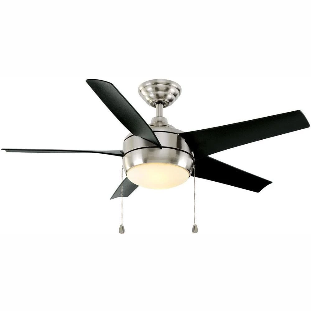 Windward 44 in. LED Brushed Nickel Ceiling Fan with Light Kit by Home Decorators Collection 3 Windward 44 in. LED Brushed Nickel Ceiling Fan with Light Kit by Home Decorators Collection