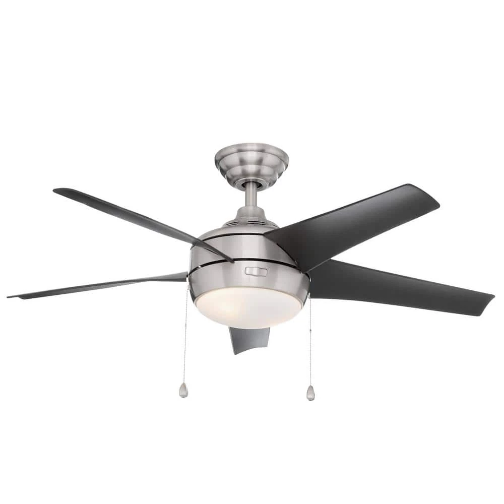 Windward 44 in. LED Brushed Nickel Ceiling Fan with Light Kit by Home Decorators Collection 8 Windward 44 in. LED Brushed Nickel Ceiling Fan with Light Kit by Home Decorators Collection - Image 6