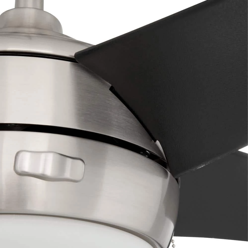 Windward 44 in. LED Brushed Nickel Ceiling Fan with Light Kit by Home Decorators Collection 6 Windward 44 in. LED Brushed Nickel Ceiling Fan with Light Kit by Home Decorators Collection - Image 4