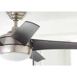 Windward 44 in. LED Brushed Nickel Ceiling Fan with Light Kit by Home Decorators Collection 30 Windward 44 in. LED Brushed Nickel Ceiling Fan with Light Kit by Home Decorators Collection -Outlet Home Decorators Collection Store brushed nickel home decorators collection ceiling fans with lights 51565 d4 1000