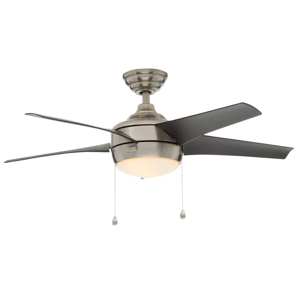 Windward 44 in. LED Brushed Nickel Ceiling Fan with Light Kit by Home Decorators Collection 14 Windward 44 in. LED Brushed Nickel Ceiling Fan with Light Kit by Home Decorators Collection - Image 12
