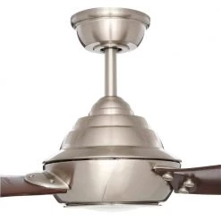 Aero Breeze 60 in. Integrated LED Indoor/Outdoor Brushed Nickel Ceiling Fan with Light Kit and Remote Control by Home Decorators Collection 31 Aero Breeze 60 in. Integrated LED Indoor/Outdoor Brushed Nickel Ceiling Fan with Light Kit and Remote Control by Home Decorators Collection -Outlet Home Decorators Collection Store brushed nickel home decorators collection ceiling fans with lights 51591 31 1000