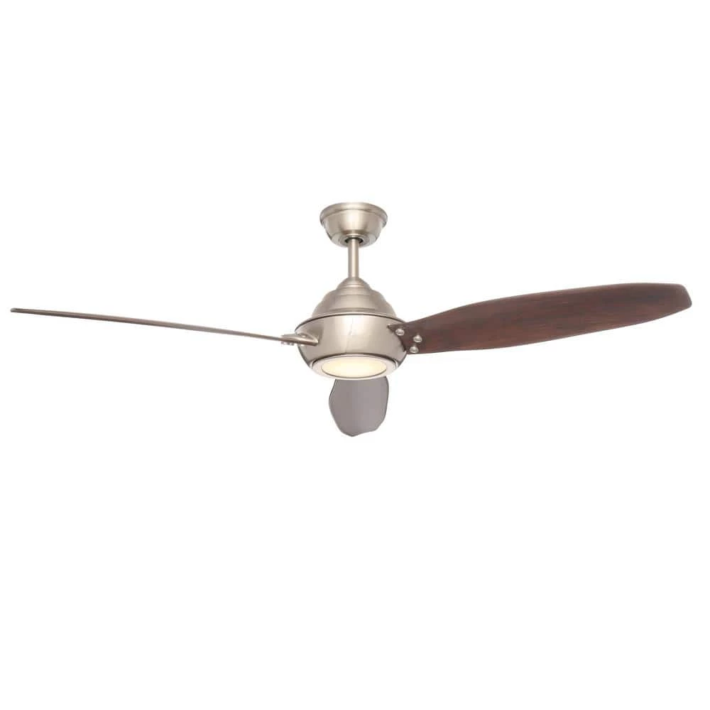 Aero Breeze 60 in. Integrated LED Indoor/Outdoor Brushed Nickel Ceiling Fan with Light Kit and Remote Control by Home Decorators Collection 10 Aero Breeze 60 in. Integrated LED Indoor/Outdoor Brushed Nickel Ceiling Fan with Light Kit and Remote Control by Home Decorators Collection - Image 8