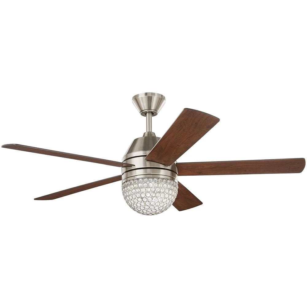 Vendome 52 in. LED Brushed Nickel Ceiling Fan with Light and Remote Control by Home Decorators Collection 13 Vendome 52 in. LED Brushed Nickel Ceiling Fan with Light and Remote Control by Home Decorators Collection - Image 11