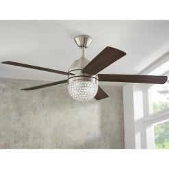 Vendome 52 in. LED Brushed Nickel Ceiling Fan with Light and Remote Control by Home Decorators Collection 19 Vendome 52 in. LED Brushed Nickel Ceiling Fan with Light and Remote Control by Home Decorators Collection -Outlet Home Decorators Collection Store brushed nickel home decorators collection ceiling fans with lights 51880 77 1000