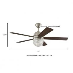 Vendome 52 in. LED Brushed Nickel Ceiling Fan with Light and Remote Control by Home Decorators Collection 16 Vendome 52 in. LED Brushed Nickel Ceiling Fan with Light and Remote Control by Home Decorators Collection -Outlet Home Decorators Collection Store brushed nickel home decorators collection ceiling fans with lights 51880 a0 1000