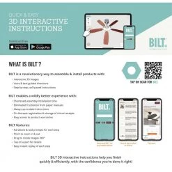 Mercer 52 in. LED Indoor Brushed Nickel Ceiling Fan with Light Kit and Remote Control by Home Decorators Collection -Outlet Home Decorators Collection Store brushed nickel home decorators collection ceiling fans with lights 54725 d4 1000