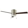 Gamali 52 in. LED Indoor Brushed Nickel Ceiling Fan with Light Kit by Home Decorators Collection
