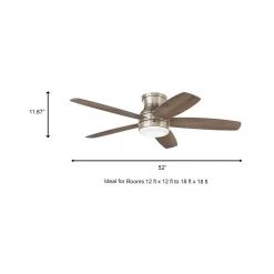 Ashby Park 52 in. White Color Changing Integrated LED Brushed Nickel Ceiling Fan with Light Kit and Remote Control by Home Decorators Collection -Outlet Home Decorators Collection Store brushed nickel home decorators collection ceiling fans with lights 59252 a0 1000