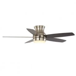 Ashby Park 52 in. White Color Changing Integrated LED Brushed Nickel Ceiling Fan with Light Kit and Remote Control by Home Decorators Collection -Outlet Home Decorators Collection Store brushed nickel home decorators collection ceiling fans with lights 59252 c3 1000