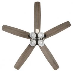 62 in. Bailey's Bluff Brushed Nickel LED Ceiling Fan with Light Kit by Home Decorators Collection -Outlet Home Decorators Collection Store brushed nickel home decorators collection ceiling fans with lights 59562 76 1000