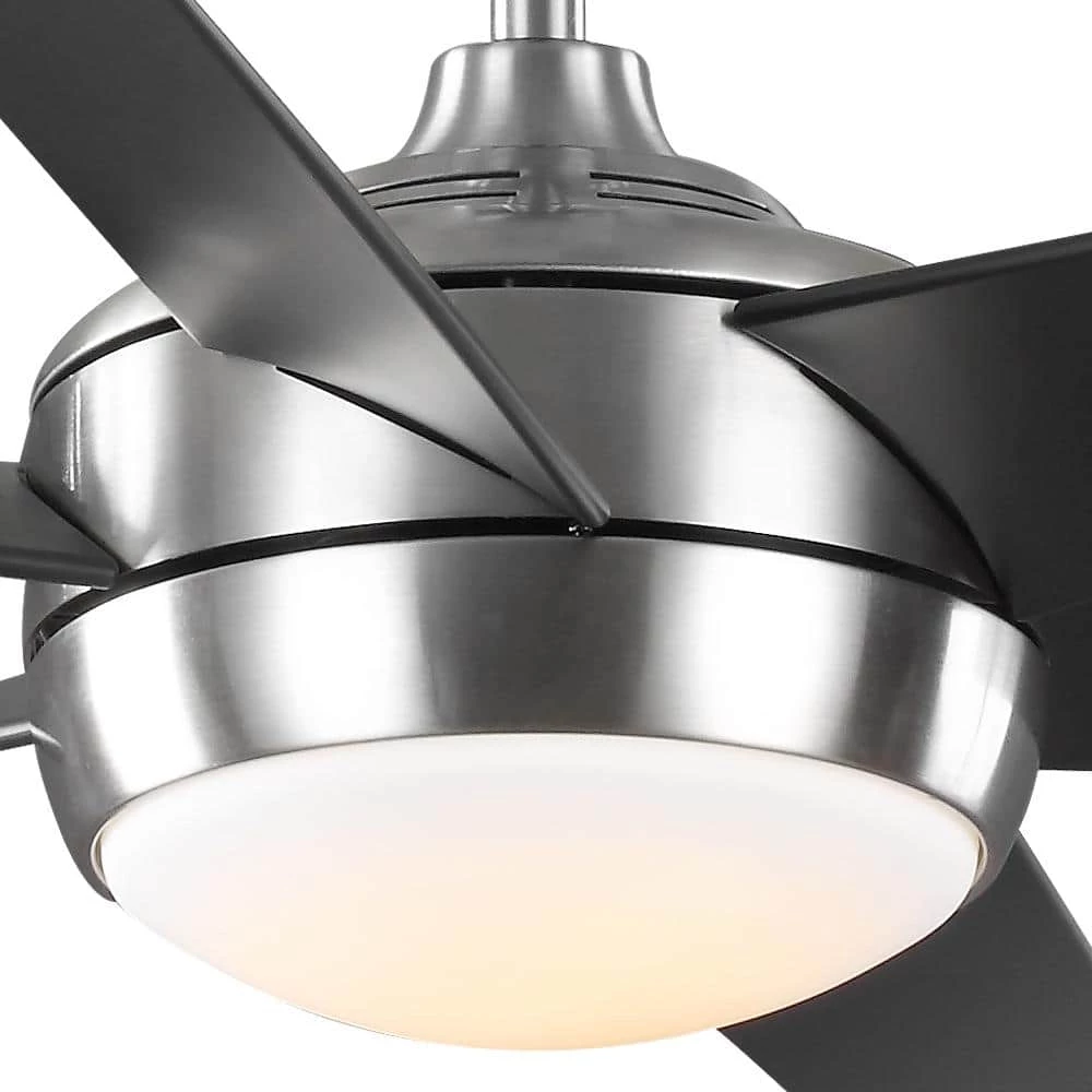 Windward 68 in. White Color Changing Integrated LED Brushed Nickel Ceiling Fan with Light Kit, DC Motor and Remote by Home Decorators Collection 5 Windward 68 in. White Color Changing Integrated LED Brushed Nickel Ceiling Fan with Light Kit, DC Motor and Remote by Home Decorators Collection - Image 3