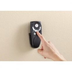 Brette II 23 in. LED Indoor/Outdoor Brushed Nickel Ceiling Fan with Light and Remote Control by Home Decorators Collection -Outlet Home Decorators Collection Store brushed nickel home decorators collection ceiling fans with lights am382b bn 77 1000