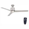 Railey 60 in. LED Indoor Brushed Nickel Ceiling Fan with Light Kit and Remote Control by Home Decorators Collection 1 Railey 60 in. LED Indoor Brushed Nickel Ceiling Fan with Light Kit and Remote Control by Home Decorators Collection -Outlet Home Decorators Collection Store brushed nickel home decorators collection ceiling fans with lights yg446 bn 64 1000