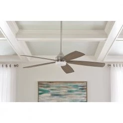 Beckford 52 in. Integrated LED Indoor Brushed Nickel Ceiling Fan with Light and Remote with Color Changing Technology by Home Decorators Collection 15 Beckford 52 in. Integrated LED Indoor Brushed Nickel Ceiling Fan with Light and Remote with Color Changing Technology by Home Decorators Collection -Outlet Home Decorators Collection Store brushed nickel home decorators collection ceiling fans with lights yg630 bn 31 1000