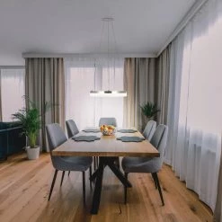 Kipling 35-Watt Integrated LED Brushed Nickel Modern Pendant with Frosted Acrylic Shade by Home Decorators Collection 15 Kipling 35-Watt Integrated LED Brushed Nickel Modern Pendant with Frosted Acrylic Shade by Home Decorators Collection -Outlet Home Decorators Collection Store brushed nickel home decorators collection chandeliers 22826 003 31 1000