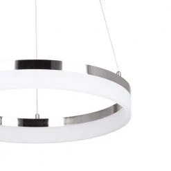 Kipling 35-Watt Integrated LED Brushed Nickel Modern Pendant with Frosted Acrylic Shade by Home Decorators Collection 13 Kipling 35-Watt Integrated LED Brushed Nickel Modern Pendant with Frosted Acrylic Shade by Home Decorators Collection -Outlet Home Decorators Collection Store brushed nickel home decorators collection chandeliers 22826 003 44 1000