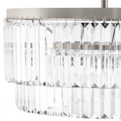 Winthrop 3-Light Brushed Nickel Crystal Chandelier for Dining Room by Home Decorators Collection -Outlet Home Decorators Collection Store brushed nickel home decorators collection chandeliers c6188 3 40 1000