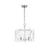 Pentos 3-Light Brushed Nickel Acrylic Chandelier by Home Decorators Collection -Outlet Home Decorators Collection Store brushed nickel home decorators collection chandeliers hd 1089bn 64 1000