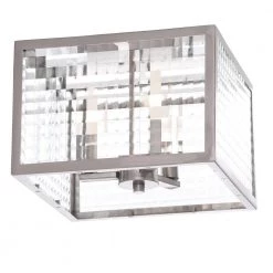 12 in. 3-Light Brushed Nickel Flush Mount with Etched Clear Glass Shade by Home Decorators Collection 10 12 in. 3-Light Brushed Nickel Flush Mount with Etched Clear Glass Shade by Home Decorators Collection -Outlet Home Decorators Collection Store brushed nickel home decorators collection flush mount lights 16792 40 1000