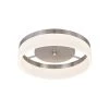 13.75 in. 21-Watt Brushed Nickel Integrated LED Ceiling Flush Mount by Home Decorators Collection -Outlet Home Decorators Collection Store brushed nickel home decorators collection flush mount lights 20747 001 64 1000