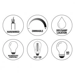 Silveroak 13 in. 2-Light Brushed Nickel Flush Mount with Clear Seedy Glass Shade by Home Decorators Collection -Outlet Home Decorators Collection Store brushed nickel home decorators collection flush mount lights 23950 40 1000