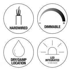 Portland Court 14 in. Brushed Nickel LED Flush Mount Ceiling Light by Home Decorators Collection 12 Portland Court 14 in. Brushed Nickel LED Flush Mount Ceiling Light by Home Decorators Collection -Outlet Home Decorators Collection Store brushed nickel home decorators collection flush mount lights 23952 40 1000