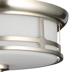 Portland Court 14 in. Brushed Nickel LED Flush Mount Ceiling Light by Home Decorators Collection 13 Portland Court 14 in. Brushed Nickel LED Flush Mount Ceiling Light by Home Decorators Collection -Outlet Home Decorators Collection Store brushed nickel home decorators collection flush mount lights 23952 a0 1000