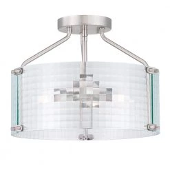 Westlyn 15 in. 3-Light Brushed Nickel Semi-Flush Mount by Home Decorators Collection -Outlet Home Decorators Collection Store brushed nickel home decorators collection flush mount lights 8002hdcbn c3 1000