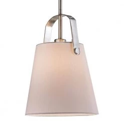 Survey 1-Light Brushed Nickel Mini Pendant by Home Decorators Collection -Outlet Home Decorators Collection Store brushed nickel home decorators collection pendant lights 7981hdcbn 4f 1000