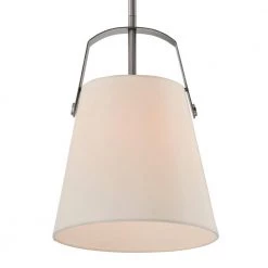 Survey 1-Light Brushed Nickel Mini Pendant by Home Decorators Collection -Outlet Home Decorators Collection Store brushed nickel home decorators collection pendant lights 7981hdcbn fa 1000