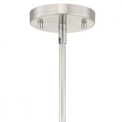 Archdale 1-Light Brushed Nickel Mini-Pendant by Home Decorators Collection -Outlet Home Decorators Collection Store brushed nickel home decorators collection pendant lights 7989hdcbn fa 1000