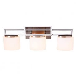 Tustna 3-Light Brushed Nickel Bathroom Vanity Light with Opal Glass Shades by Home Decorators Collection -Outlet Home Decorators Collection Store brushed nickel home decorators collection vanity lighting 20366 001 c3 1000