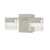 VICINO 2-Light Brushed Nickel Integrated LED Bathroom Vanity Light Bar by Home Decorators Collection -Outlet Home Decorators Collection Store brushed nickel home decorators collection vanity lighting 205115a 64 1000