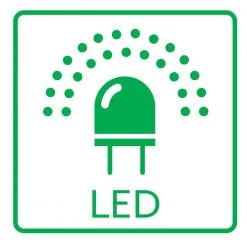 Otez Brushed Nickel LED Vanity Light with Tube Etched Glass by Home Decorators Collection -Outlet Home Decorators Collection Store brushed nickel home decorators collection vanity lighting 22832 4f 1000