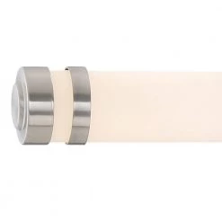 Otez Brushed Nickel LED Vanity Light with Tube Etched Glass by Home Decorators Collection -Outlet Home Decorators Collection Store brushed nickel home decorators collection vanity lighting 22832 77 1000