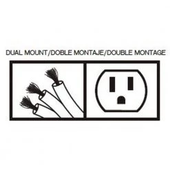 11-Watt Brushed Nickel LED Dual Wall Mount Wall Sconce by Home Decorators Collection 20 11-Watt Brushed Nickel LED Dual Wall Mount Wall Sconce by Home Decorators Collection -Outlet Home Decorators Collection Store brushed nickel home decorators collection wall sconces 20529 000 1f 1000