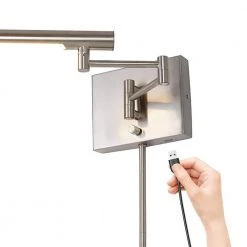 11-Watt Brushed Nickel LED Dual Wall Mount Wall Sconce by Home Decorators Collection 18 11-Watt Brushed Nickel LED Dual Wall Mount Wall Sconce by Home Decorators Collection -Outlet Home Decorators Collection Store brushed nickel home decorators collection wall sconces 20529 000 c3 1000