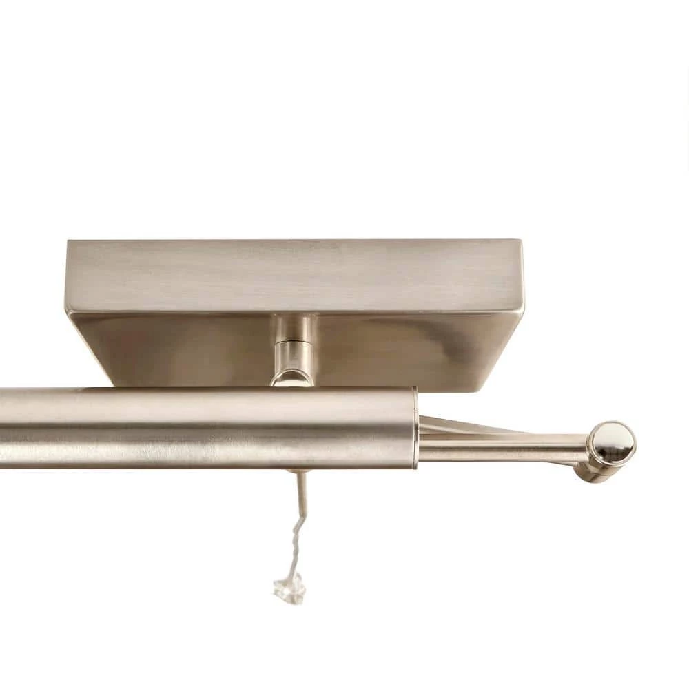 11-Watt Brushed Nickel LED Dual Wall Mount Wall Sconce by Home Decorators Collection 12 11-Watt Brushed Nickel LED Dual Wall Mount Wall Sconce by Home Decorators Collection - Image 10